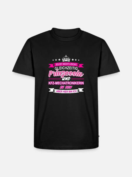 KFZ-Mechatronikerin - Männer Premium Bio T-Shirt - Schwarz