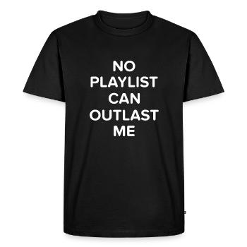 Fußball Football - T-shirt Premium bio Homme - noir - Devant - Nico (187cm)