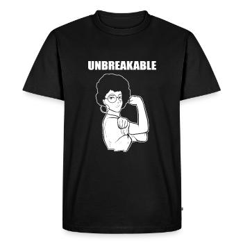 Afro Latina - T-shirt Premium bio Homme - noir - Devant - Nico (187cm)