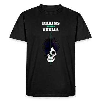 Punk rock - T-shirt Premium bio Homme - noir - Devant - Nico (187cm)