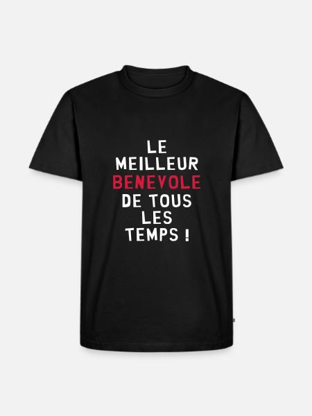 Bénévolat / Bénévole / Solidaire / Humanitaire - T-shirt Premium bio Homme -