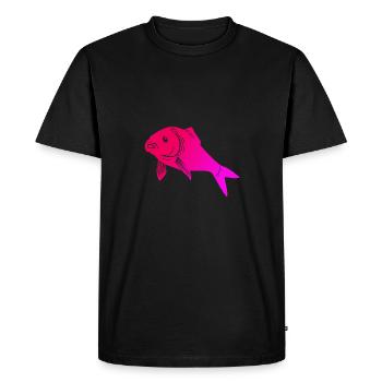Aquarium fish - Men's Premium Organic T-Shirt - black - Front - Nico (187cm)