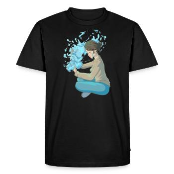Infant Loss Miscarriage Awareness Pregnancy Loss - Men's Premium Organic T-Shirt - black - Front - Nico (187cm)