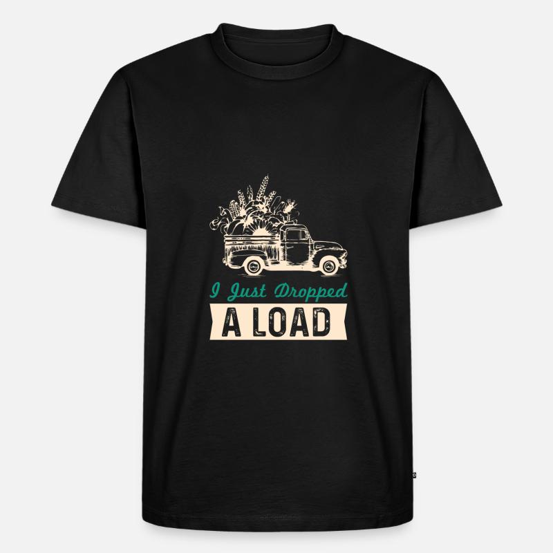 bauer farmer - Männer Premium Bio T-Shirt - Schwarz
