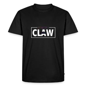 Cadeau de fauconnerie à queue rouge - T-shirt Premium bio Homme - noir - Devant - Nico (187cm)