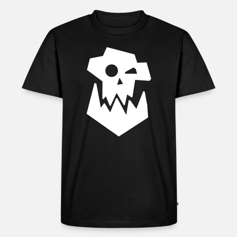 Ork Orc.Waaagh - Männer Premium Bio T-Shirt - Schwarz