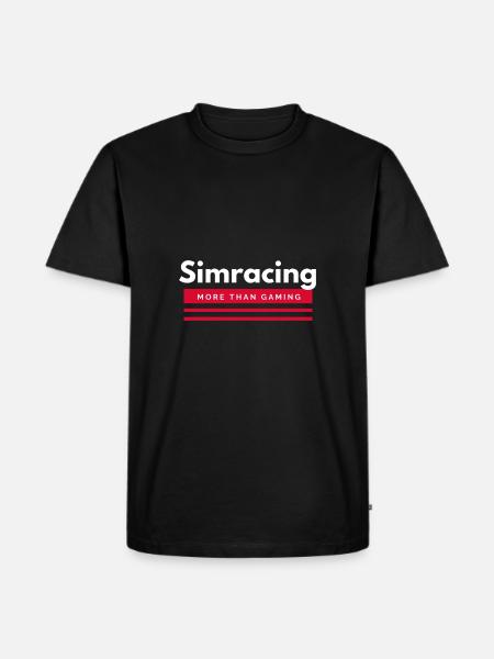 Simracer, Simracing, Gaming, Passion Gift - T-shirt Premium bio Homme - noir