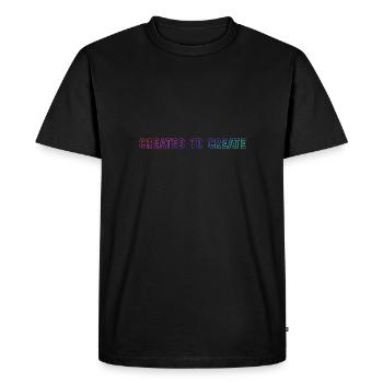 Painter Craftsman Profession Quote Gift - Men's Premium Organic T-Shirt - black - Front - Nico (187cm)