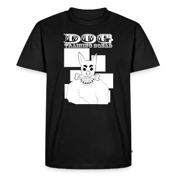Entraîneur de chiens professionnel École - T-shirt Premium bio Homme - noir - Devant - Nico (187cm)