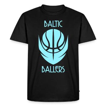 Baltic Ballers Basketball - T-shirt Premium bio Homme - noir - Devant - Nico (187cm)