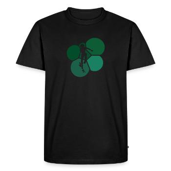 Skateboard Skateboarding Skating Skateboarding - T-shirt Premium bio Homme - noir - Devant - Nico (187cm)