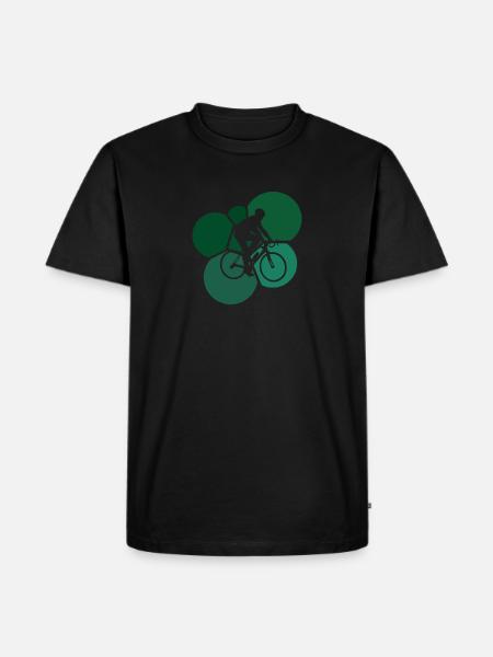 Radfoan Rad Radfahrer Rad - Männer Premium Bio T-Shirt - Schwarz