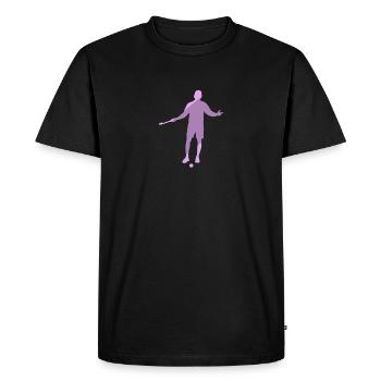 Hockey sur gazon Hockey en salle Hockey en salle Hockey en salle - T-shirt Premium bio Homme - noir - Devant - Nico (187cm)