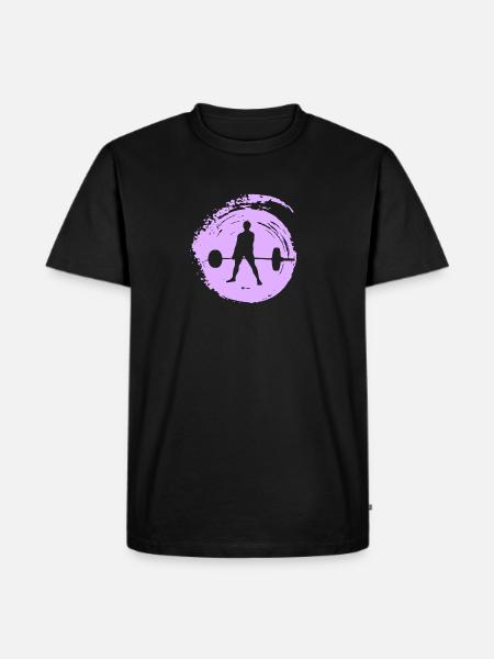 Gym Kraftsport - Männer Premium Bio T-Shirt - Schwarz