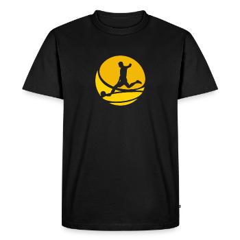 Soccer Player Soccer Soccer Player - Men's Premium Organic T-Shirt - black - Front - Nico (187cm)