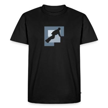 Snowboard Snowboarding Freestyle - Men's Premium Organic T-Shirt - black - Front - Nico (187cm)