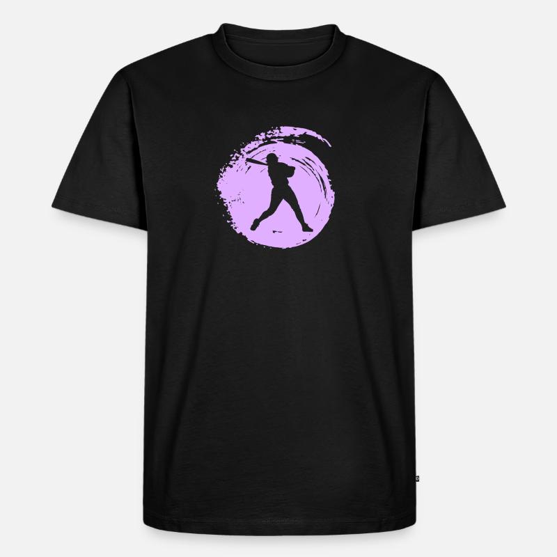 Baseball Pitcher Pitcher - Men's Premium Organic T-Shirt - black