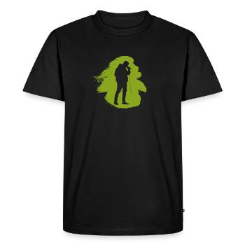 Djing Beatbox Djing - T-shirt Premium bio Homme - noir - Devant - Nico (187cm)