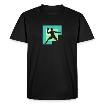 Table tennis player Table tennis player - Men's Premium Organic T-Shirt - black - Front - Nico (187cm)