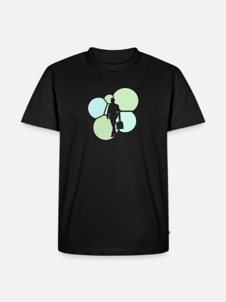 Banking Banken Wallstreet - Männer Premium Bio T-Shirt - Schwarz