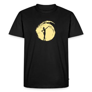 Bâton Stabdrehen Twirling Bâton Twirling - T-shirt Premium bio Homme - noir - Devant - Nico (187cm)