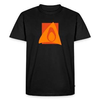 Toast Avocado Toast Foodie - Men's Premium Organic T-Shirt - black - Front - Nico (187cm)