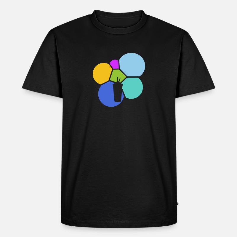 Bubble Bubble Tea Bubble Tea - Männer Premium Bio T-Shirt - Schwarz