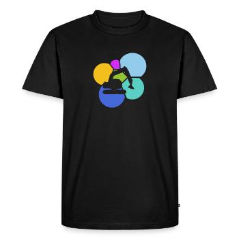 Excavator Driver Excavator Driver - Men's Premium Organic T-Shirt - black - Front - Nico (187cm)