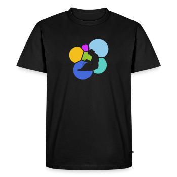 Couture Crochet Couture - T-shirt Premium bio Homme - noir - Devant - Nico (187cm)