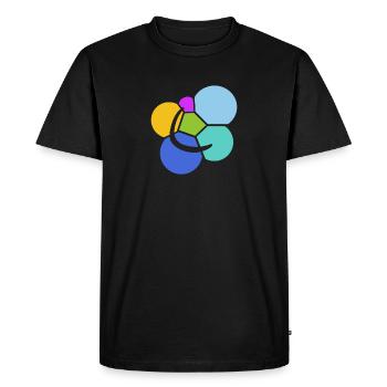 Bâton de lancer boomerang boomerang - T-shirt Premium bio Homme - noir - Devant - Nico (187cm)