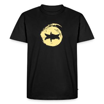Kayak Pagayer Canoë - T-shirt Premium bio Homme - noir - Devant - Nico (187cm)