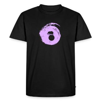 Elephant Clown Circus - T-shirt Premium bio Homme - noir - Devant - Nico (187cm)