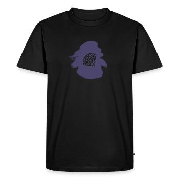Maus Lait Emmental - T-shirt Premium bio Homme - noir - Devant - Nico (187cm)
