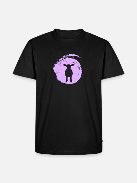 Rind Milch Milch - Männer Premium Bio T-Shirt - Schwarz