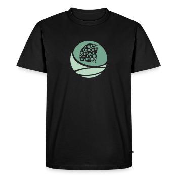 Lait de souris Lait - T-shirt Premium bio Homme - noir - Devant - Nico (187cm)