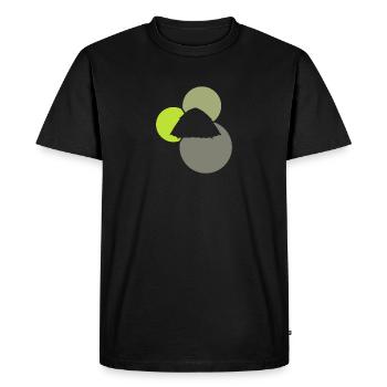 Tent Camping Camping - Men's Premium Organic T-Shirt - black - Front - Nico (187cm)