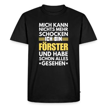 Ranger inébranlable - T-shirt Premium bio Homme - noir - Devant - Nico (187cm)