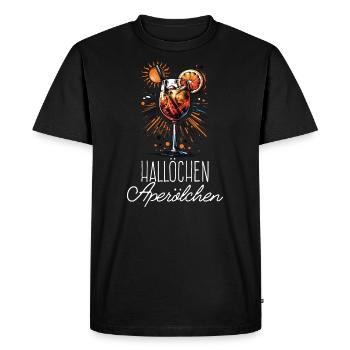 Hello Aperölchen Cocktail Summer Party Chemise - T-shirt Premium bio Homme - noir - Devant - Nico (187cm)