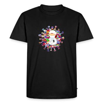 Lethal injection - Men's Premium Organic T-Shirt - black - Front - Nico (187cm)