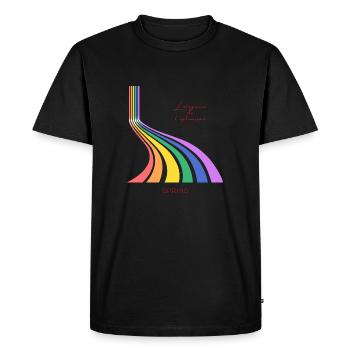 Spring 1 - T-shirt Premium bio Homme - noir - Devant - Nico (187cm)