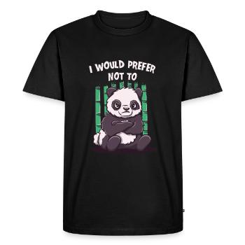 I would prefer sarcastic lovers Sar - Men's Premium Organic T-Shirt - black - Front - Nico (187cm)