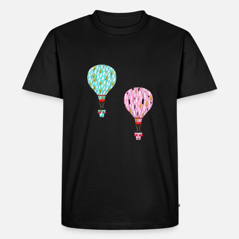 Balloon - Men's Premium Organic T-Shirt - black