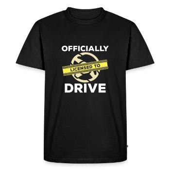 Motards - T-shirt Premium bio Homme - noir - Devant - Nico (187cm)