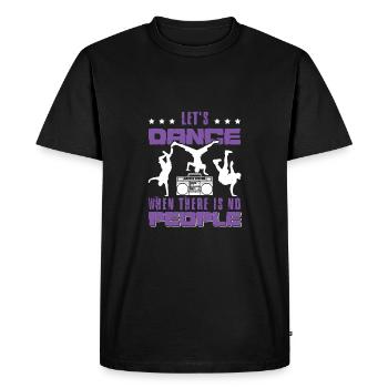 Breakdance Danse - T-shirt Premium bio Homme - noir - Devant - Nico (187cm)