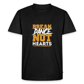 Breakdance Danse - T-shirt Premium bio Homme - noir - Devant - Nico (187cm)