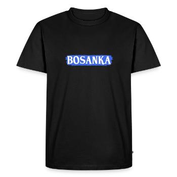 Bosnia Girl Bosanka Bosnian Bosnia And Herzegovina - Men's Premium Organic T-Shirt - black - Front - Nico (187cm)