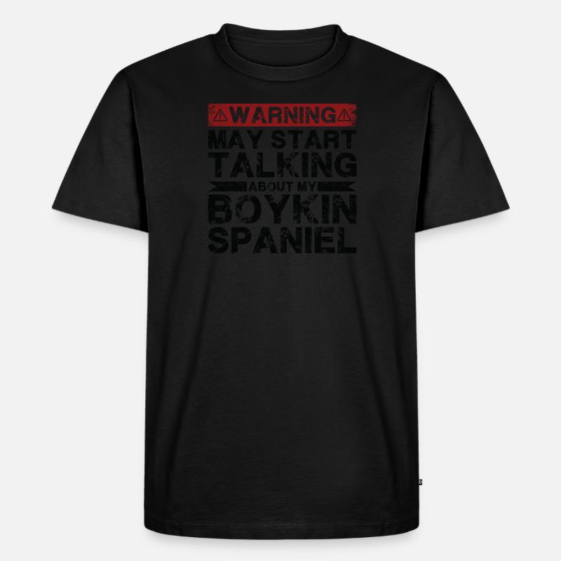 Apropos Boykin-Spaniel - Männer Premium Bio T-Shirt - undefined