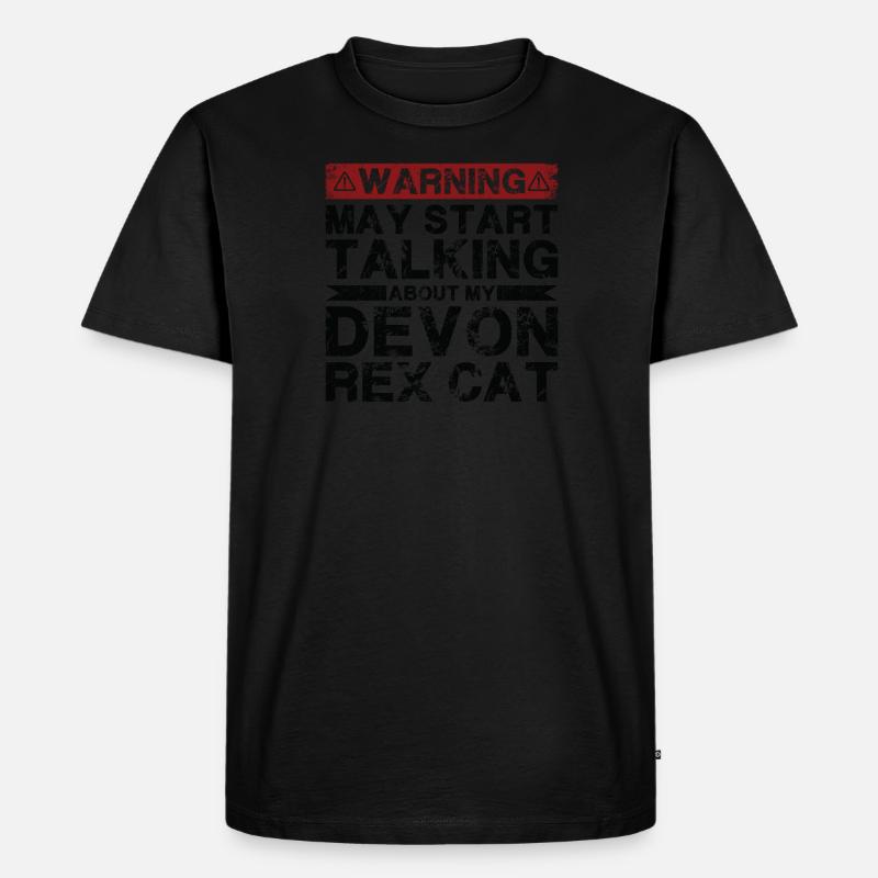 Apropos Devon Rex Cat - Männer Premium Bio T-Shirt - undefined