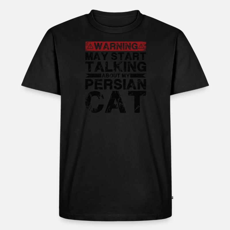 Apropos Perserkatze - Männer Premium Bio T-Shirt - undefined