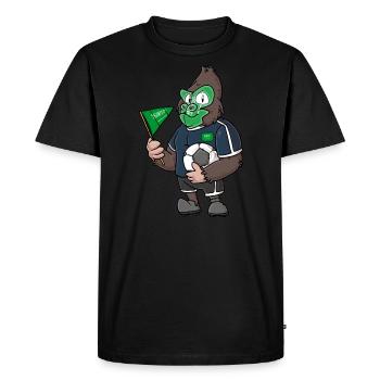 Arabian Gorilla - Men's Premium Organic T-Shirt - black - Front - Nico (187cm)